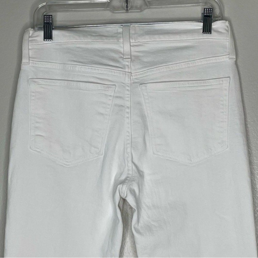 J. Crew Women's White Bootcut Jeans In All Day Stretch Size 28 - Picture 7 of 12